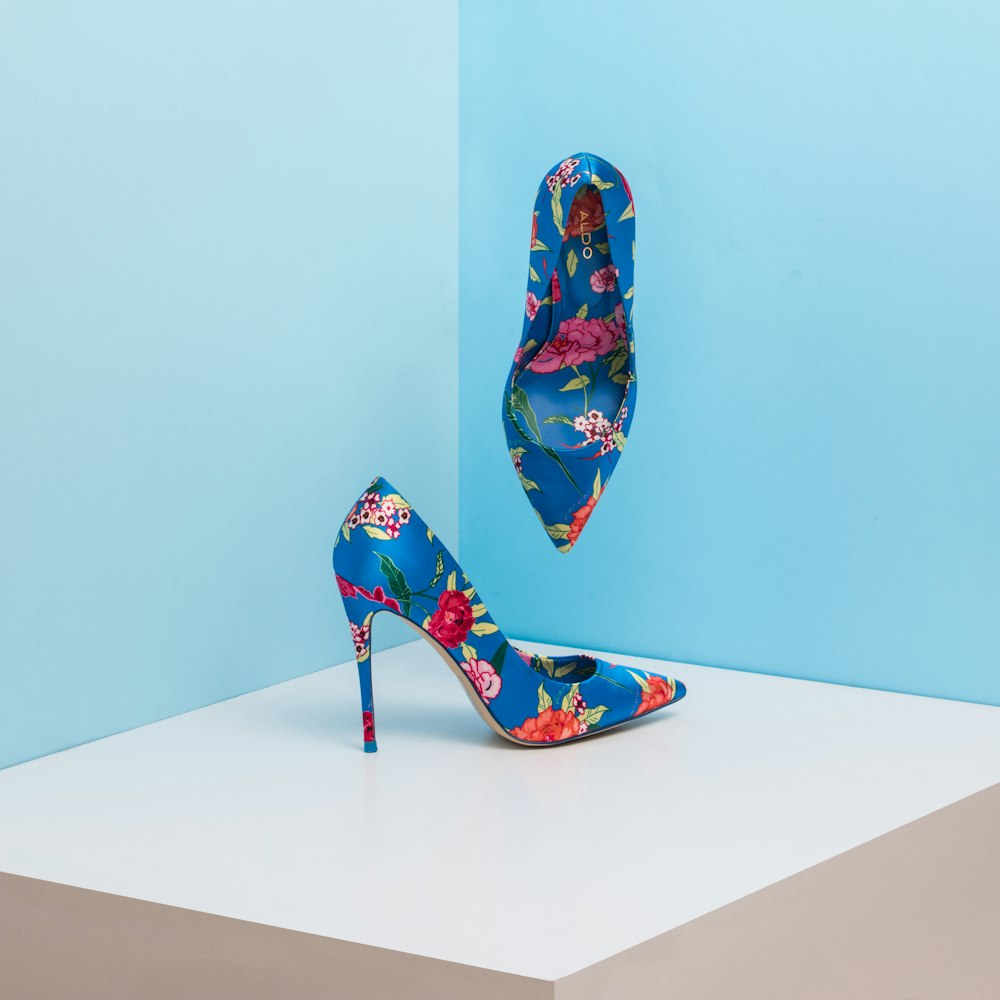 Square Toe Kitten Heels